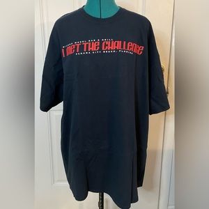 I Met The Challenge - Wicked Wheel Panama City Beach Men’s 2XL T-Shirt